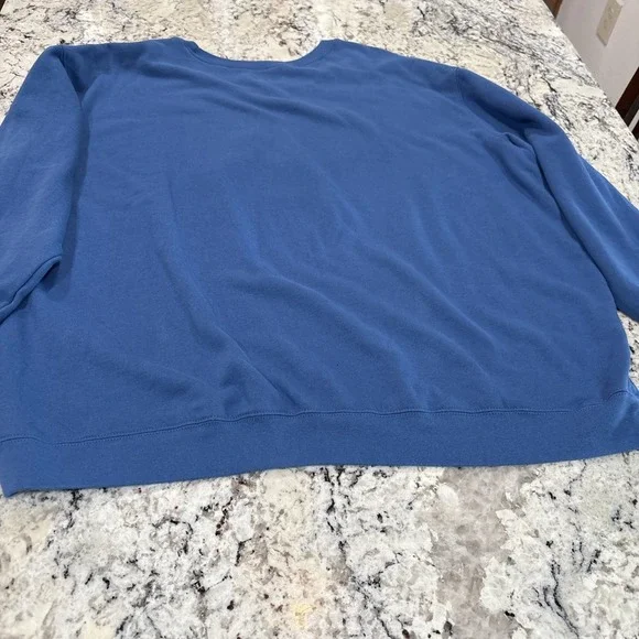 Disney Mickey Mouse Sweatshirt Women's 4XL Long Sleeve Crew Neck Graphic Blue - Picture 14 of 14